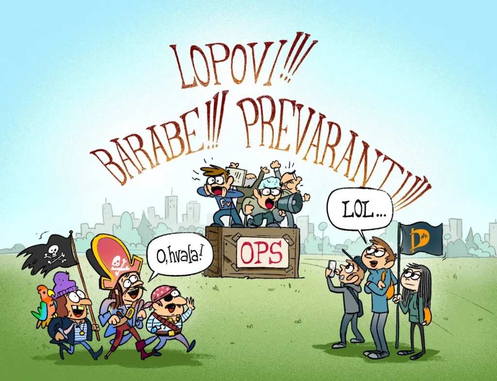 Piratizirane volitve