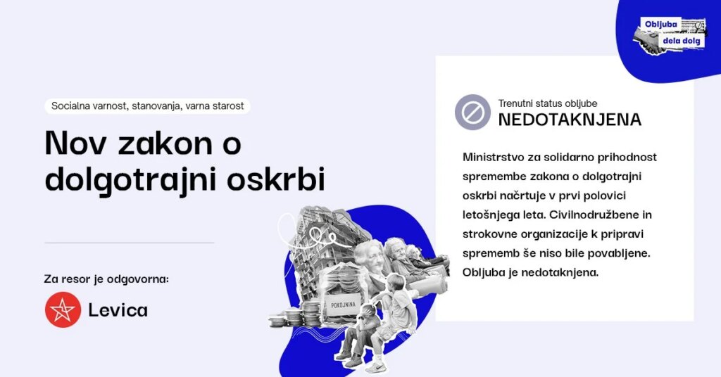 Po referendumu o dolgotrajni oskrbi zatišje