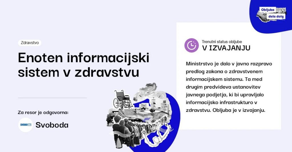 Vlada bi informatiko v zdravstvu prenesla na javno podjetje