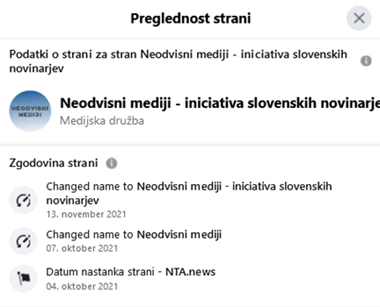 Foto: posnetek zaslona
